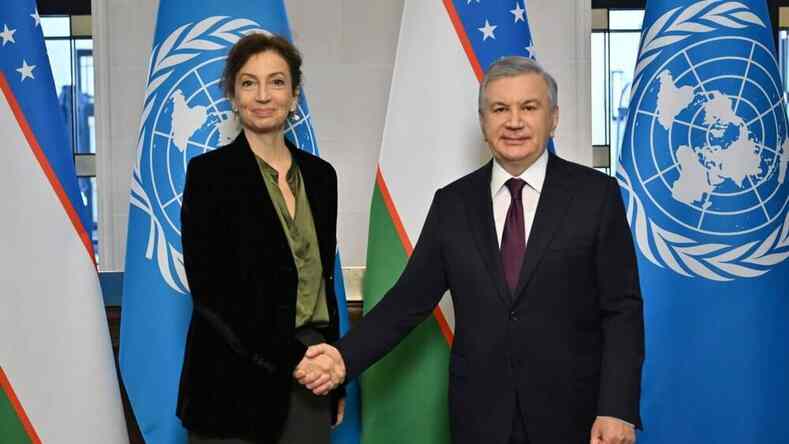Встреча Президента Узбекистана с главой ЮНЕСКО